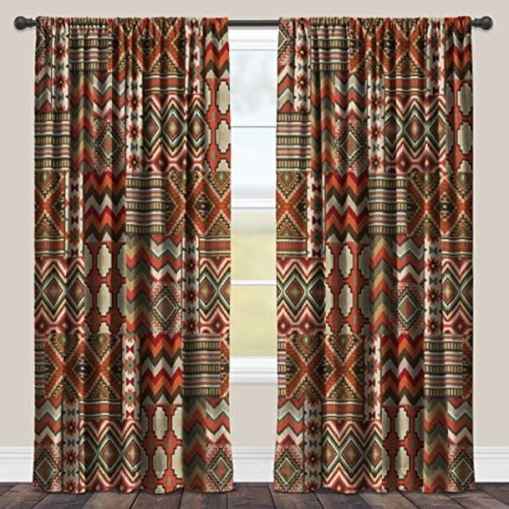 Laurel Home Country Mood Navajo Window Panel